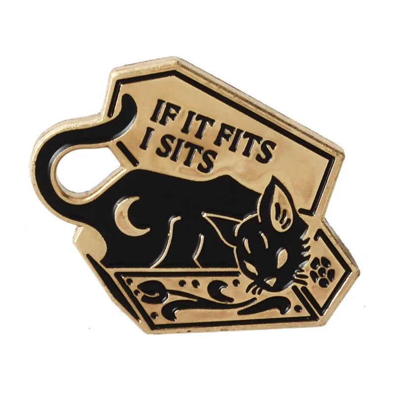 Fashion Pin Cat Alloy Unisex Brooches