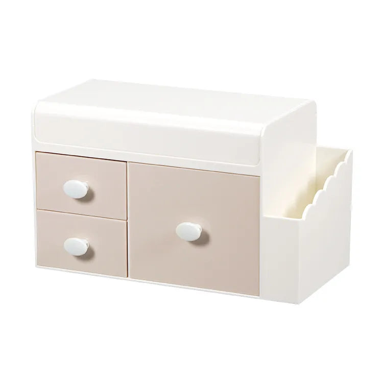 Color Block Plastic Simple Style Storage Box