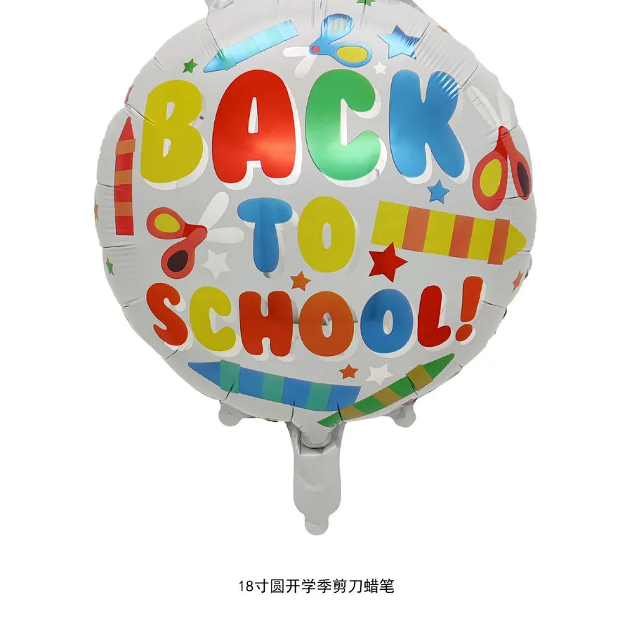 geometric aluminum film school balloon