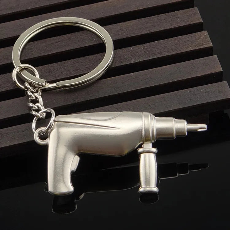 1 Piece Classic Style Axe Hammer Zinc alloy Unisex Bag Pendant Keychain