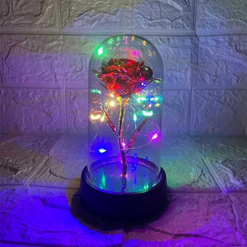 valentine's day romantic pastoral flower plastic party festival preserved flower