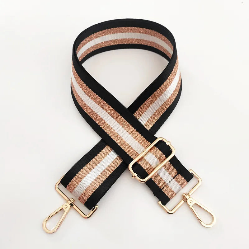 new gold line wide shoulder women's bag accessories strap single shoulder