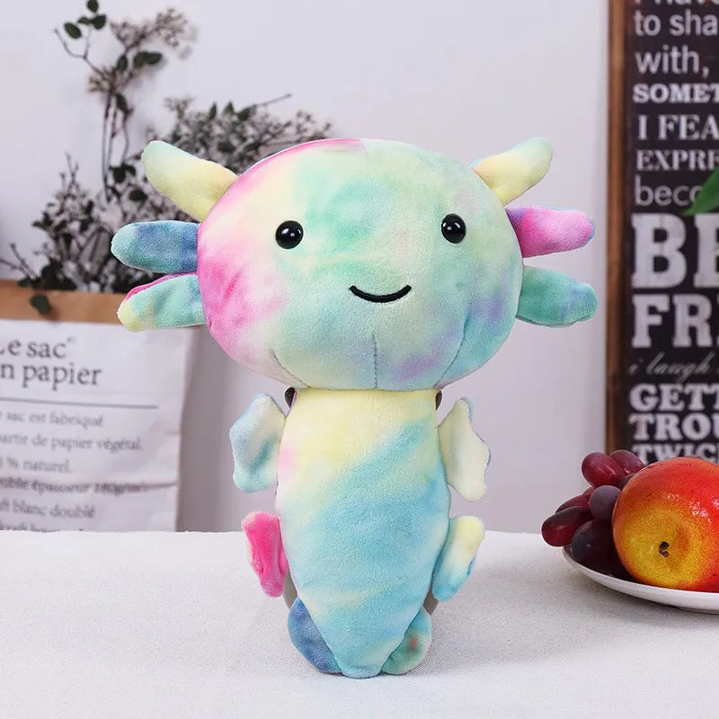 direct   salamander doll plush toy Axoiotl hexagonal dinosaur doll spot