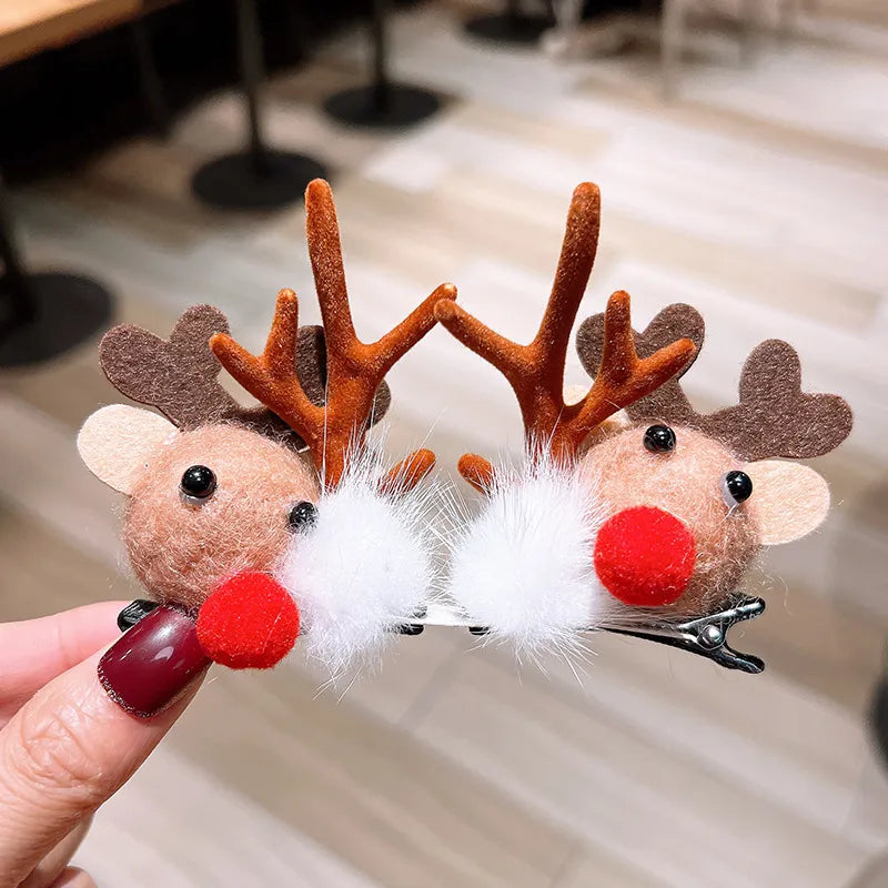 Christmas Fashion Women'S Antlers Hair Clip