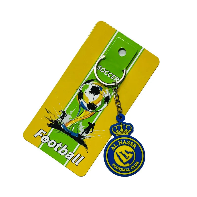 Simple Style Animal Letter Number PVC Football World Cup Keychain