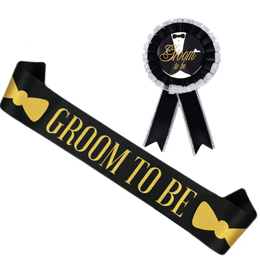 exclusive for bachelor party shoulder strap etiquette belt set bride to be etiquette belt bridal party set