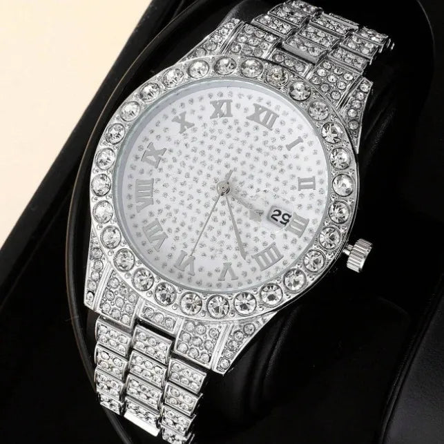 Casual Solid Color Buckle Quartz Women's Watches