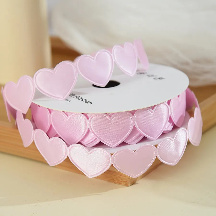 Valentine'S Day Casual Elegant Simple Style Heart Shape Polyester Holiday Banquet Birthday Party Supplies Gift Wrapping Supplies 1 Roll
