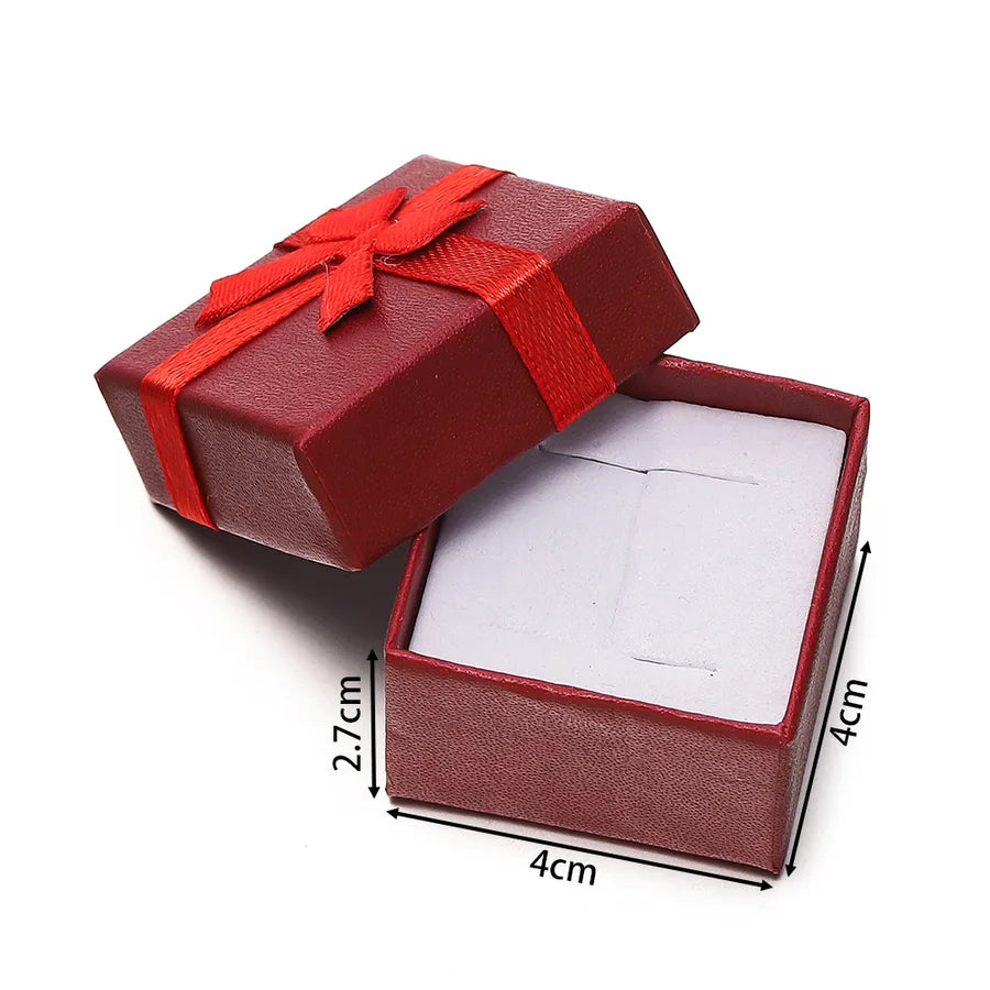 1 Piece Paper Elegant Simple Style Daily Date Bow Knot Jewelry Boxes