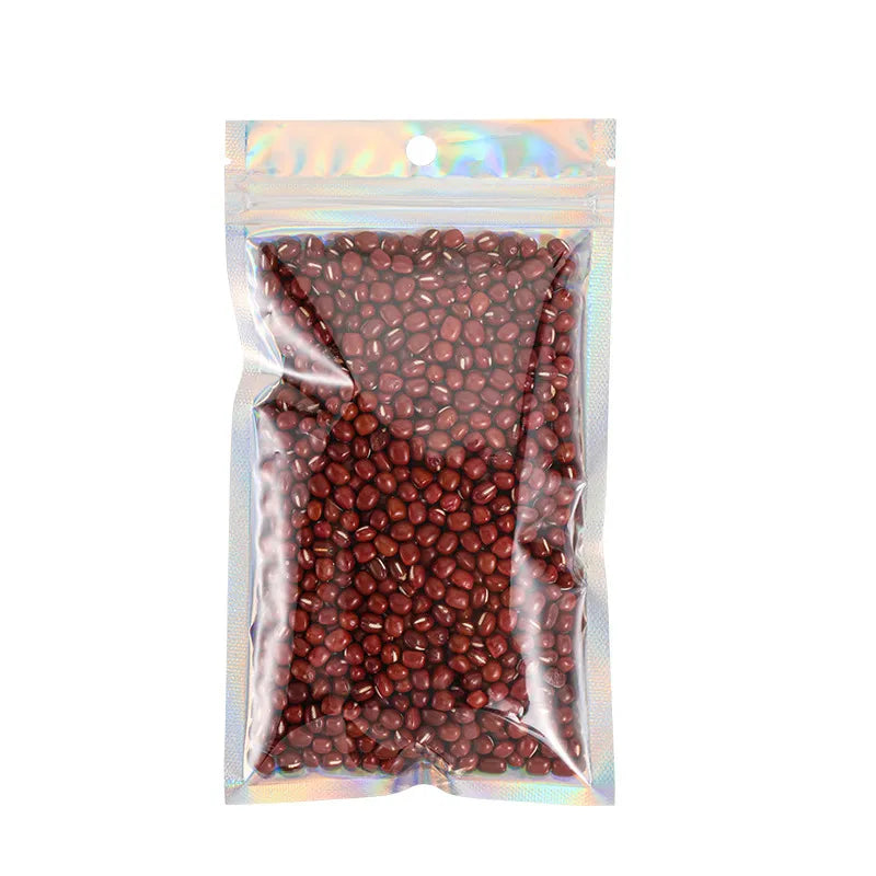 fashion solid color plastic food packaging bag
