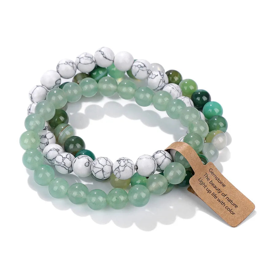 Simple Style Fruit natural stone Crystal Bracelets In Bulk