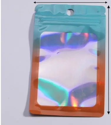 basic solid color plastic storage bag