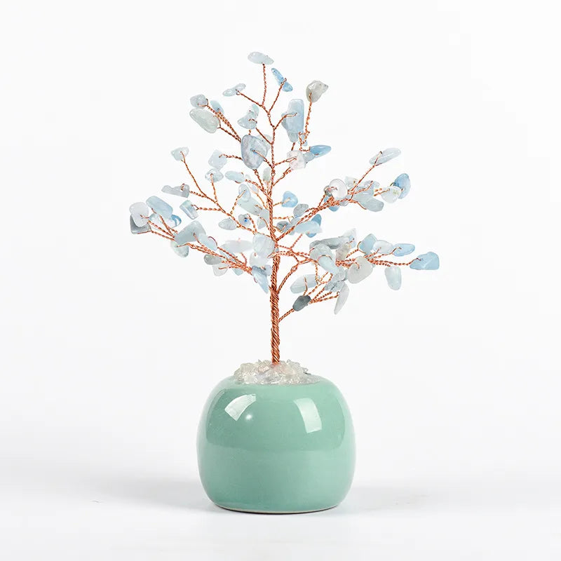 Simple Style Tree Crystal Ornaments Artificial Decorations
