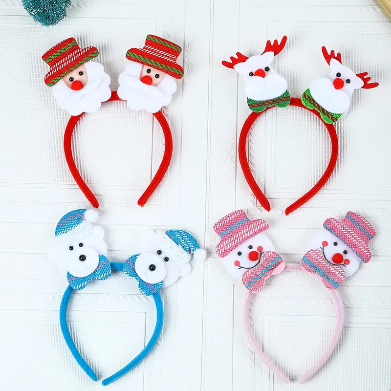 Christmas Cartoon Style Simple Style Color Block Nonwoven Holiday Daily Costume Props