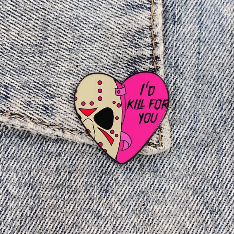 Funny Pin Human Skull Alloy Unisex Brooches