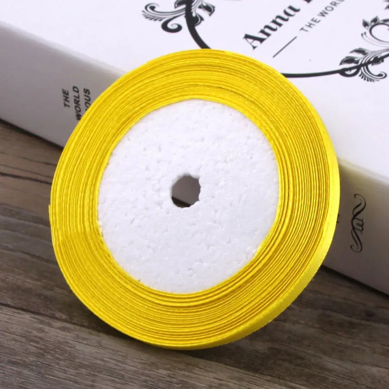 6mm Wide Ribbon Red Ribbon Fabric Ribbon 6mm Packaging Woven Hair Ribbon Thin Ribbon Headwear Hair Accessories Gold Line Ribbon