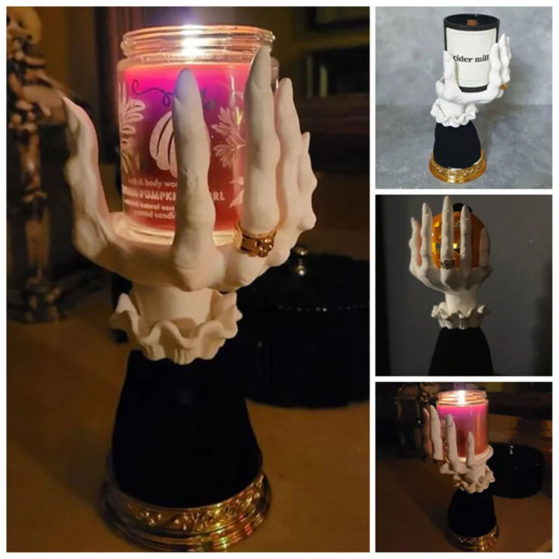 halloween funny palm resin ornaments