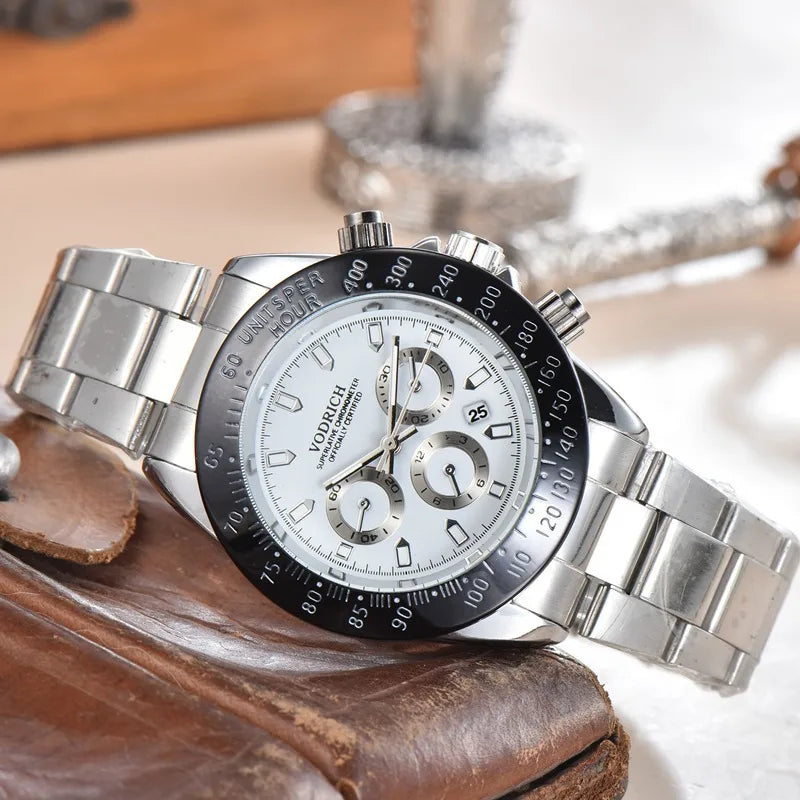Casual Color Block Solid Color Single Folding Buckle Quartz Women's Watches