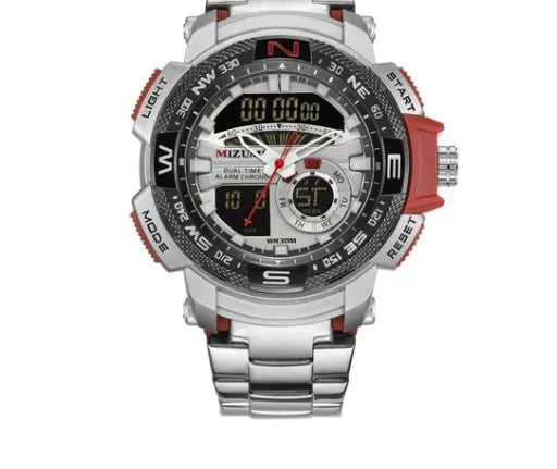 sports solid color single folding buckle quartz men's watches