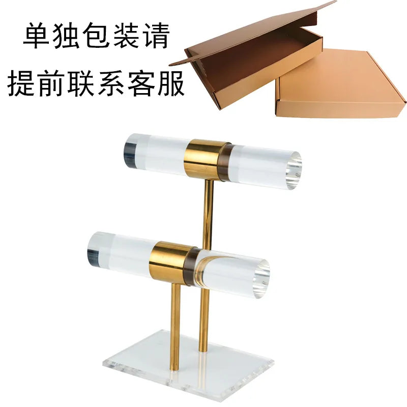 1 Piece Arylic Elegant Simple Style Geometric Jewelry Display Jewelry Rack