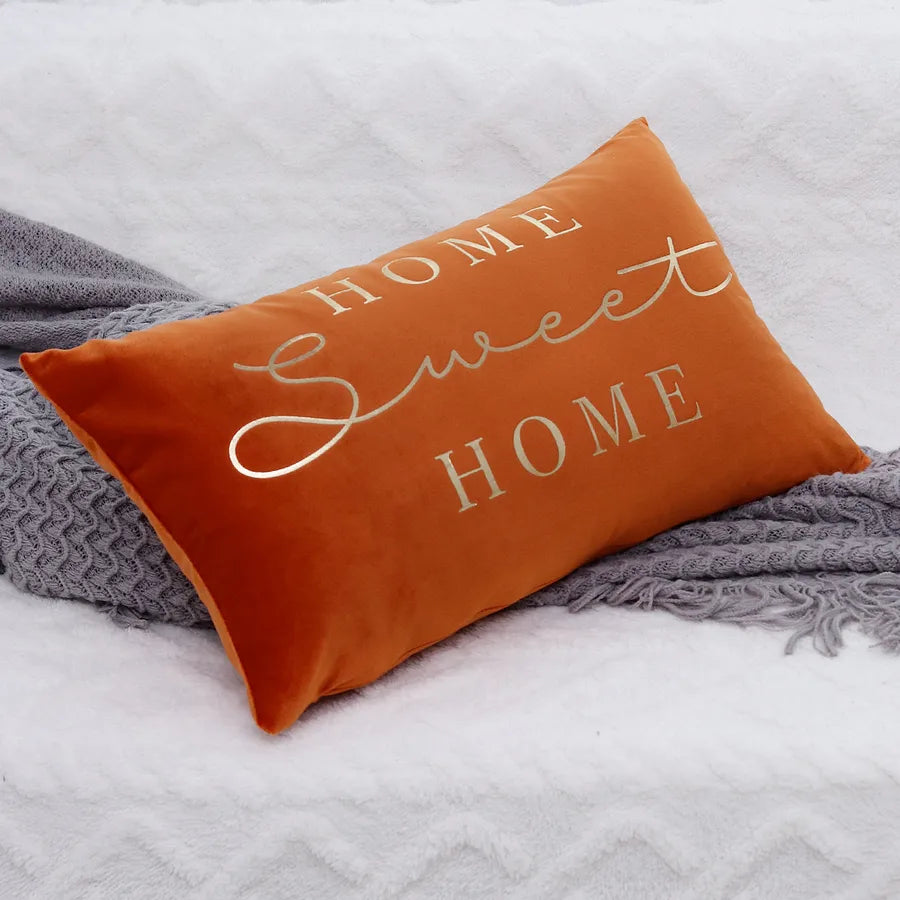 simple style classic style letter polyester pillow cases