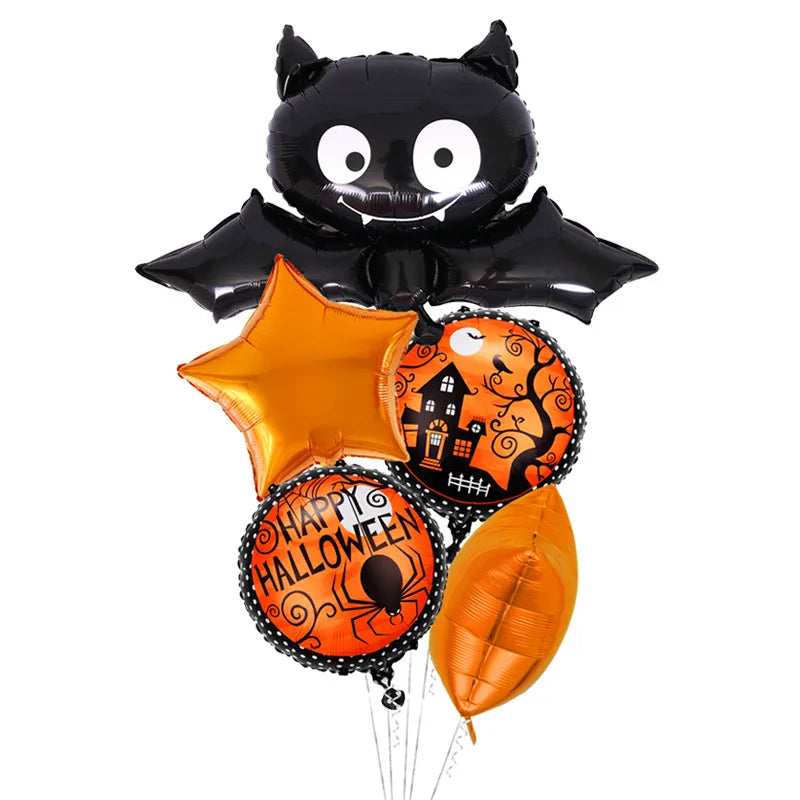 halloween geometric aluminum film party balloon