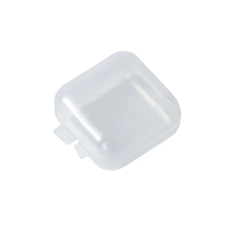Simple Style Square Solid Color Acrylic Ornament Storage Box