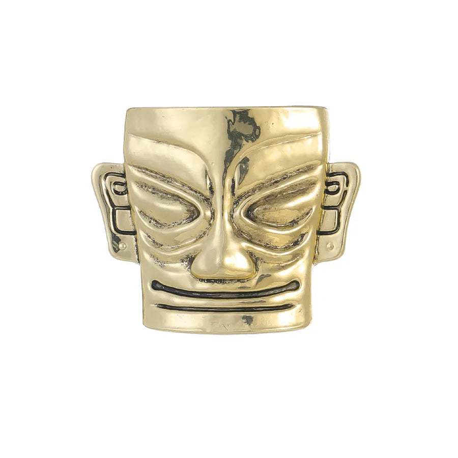 Elegant Cute Luxurious Animal Plant Mask Alloy Inlay Rhinestones Women's Unisex Brooches