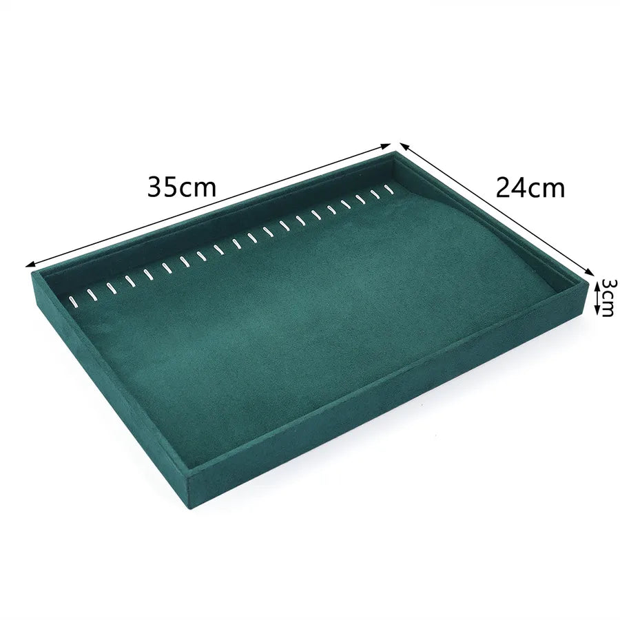 Jewelry Storage Plate Necklace Bracelet Earring DIY Handmade Weaving Square Pattern Cloth Jewelry Display Tray For Selling And Inspection