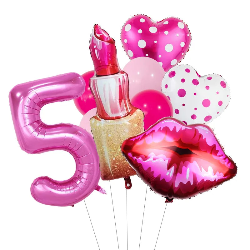 Birthday Simple Style Classic Style Color Block Aluminum Film Birthday Festival Balloons