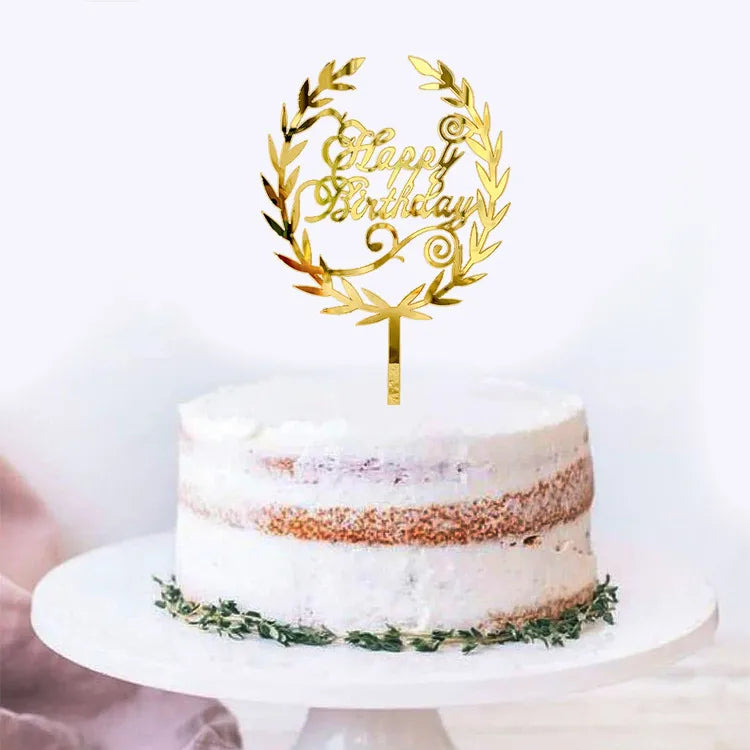 letter arylic party cake decorating supplies