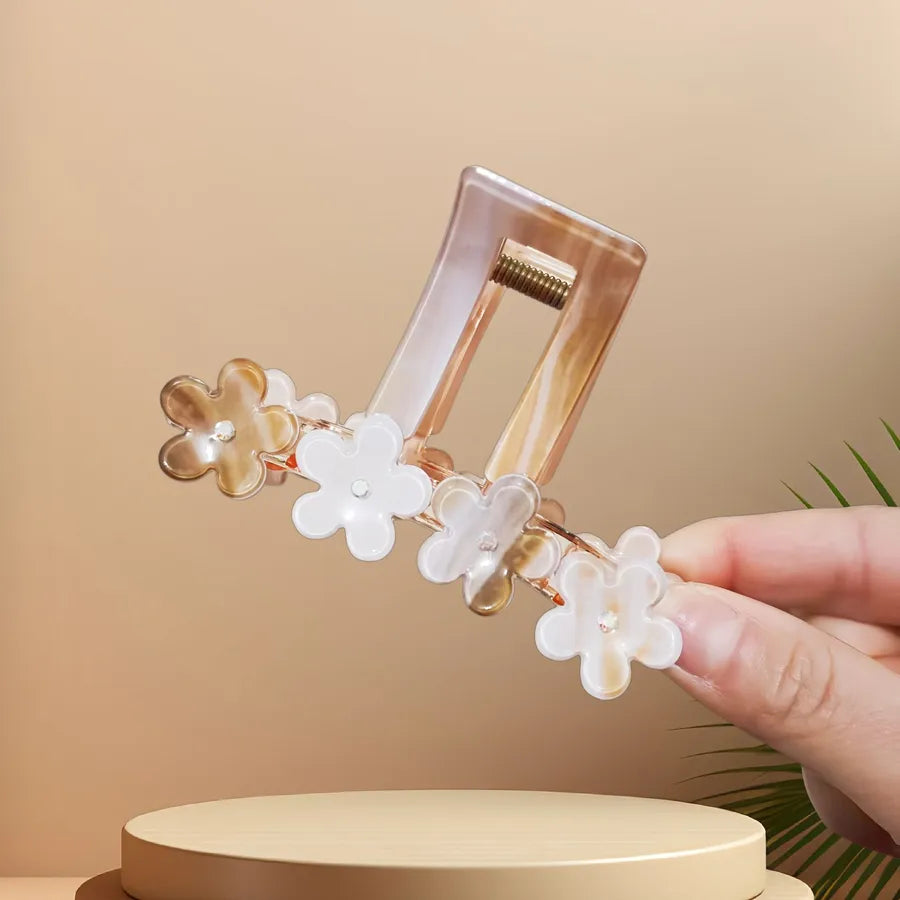 Elegant Lady Women's Flower Mixed materials Hair Claws