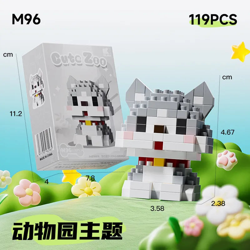 Kids(7-16Years) Children Unisex Animal ABS Building Toys Learning & Education Toys