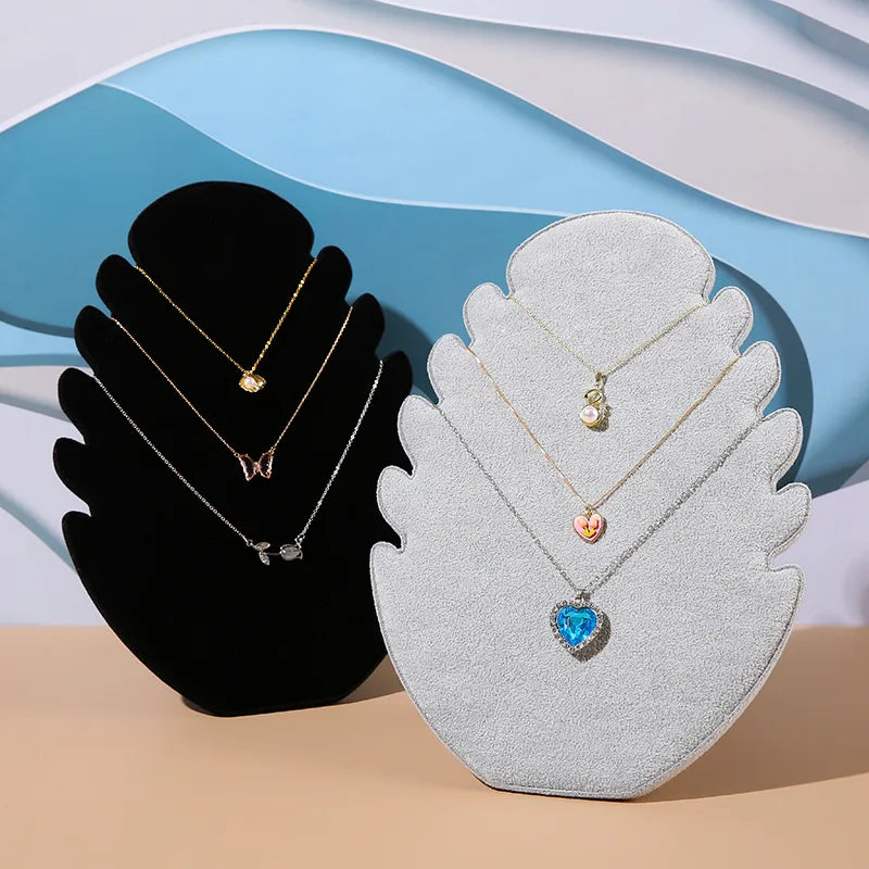 1 Piece Composite plate Flannel Basic Simple Style Flame Jewelry Display