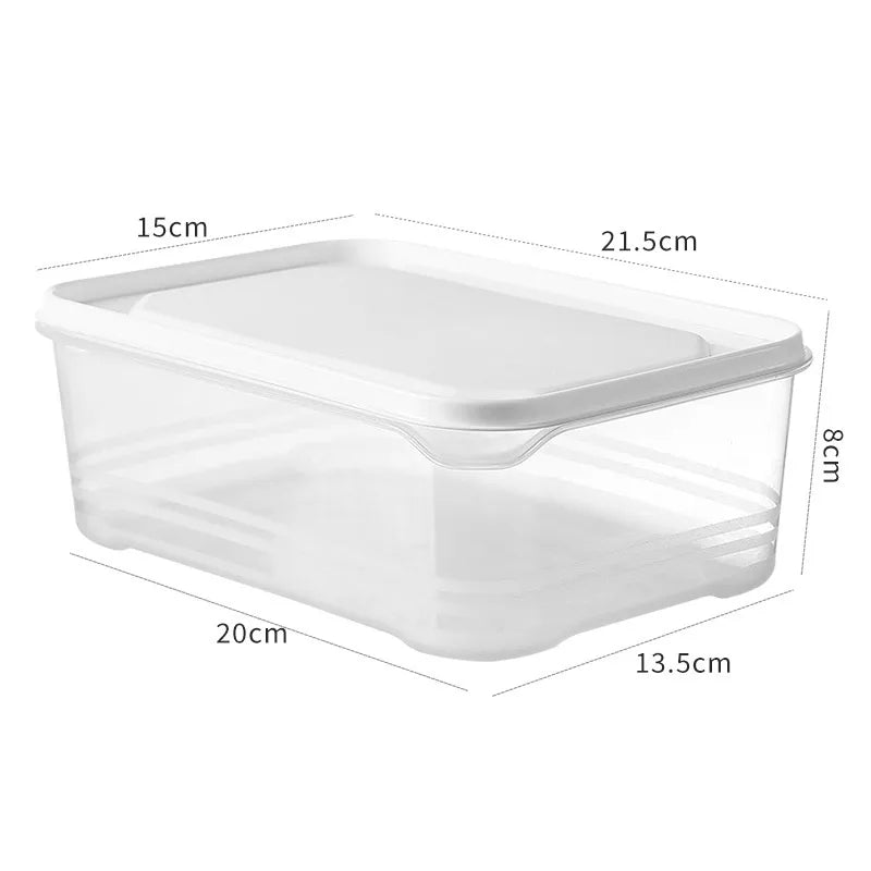 Simple Style Square Plastic Storage Container Box