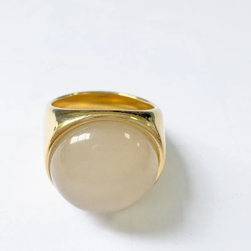 Wholesale Jewelry Elegant Classical Round 304 Stainless Steel Rings