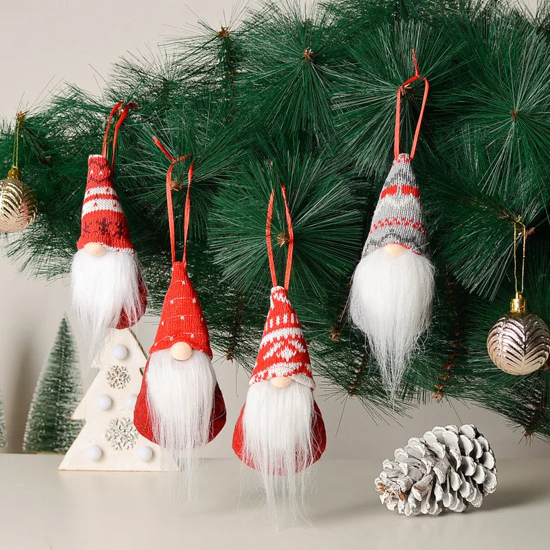 Christmas Cute Doll Cloth Party Hanging Ornaments