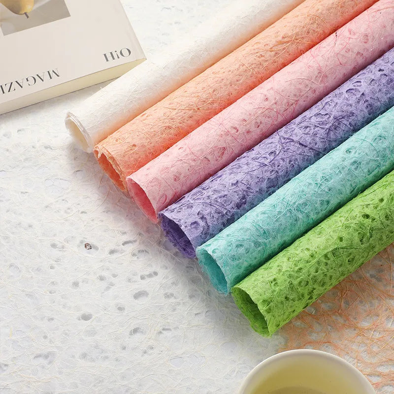 Elegant Simple Style Solid Color Paper Date Festival Gift Wrapping Supplies Party Supplies Gift Wrapping Supplies 1 Set