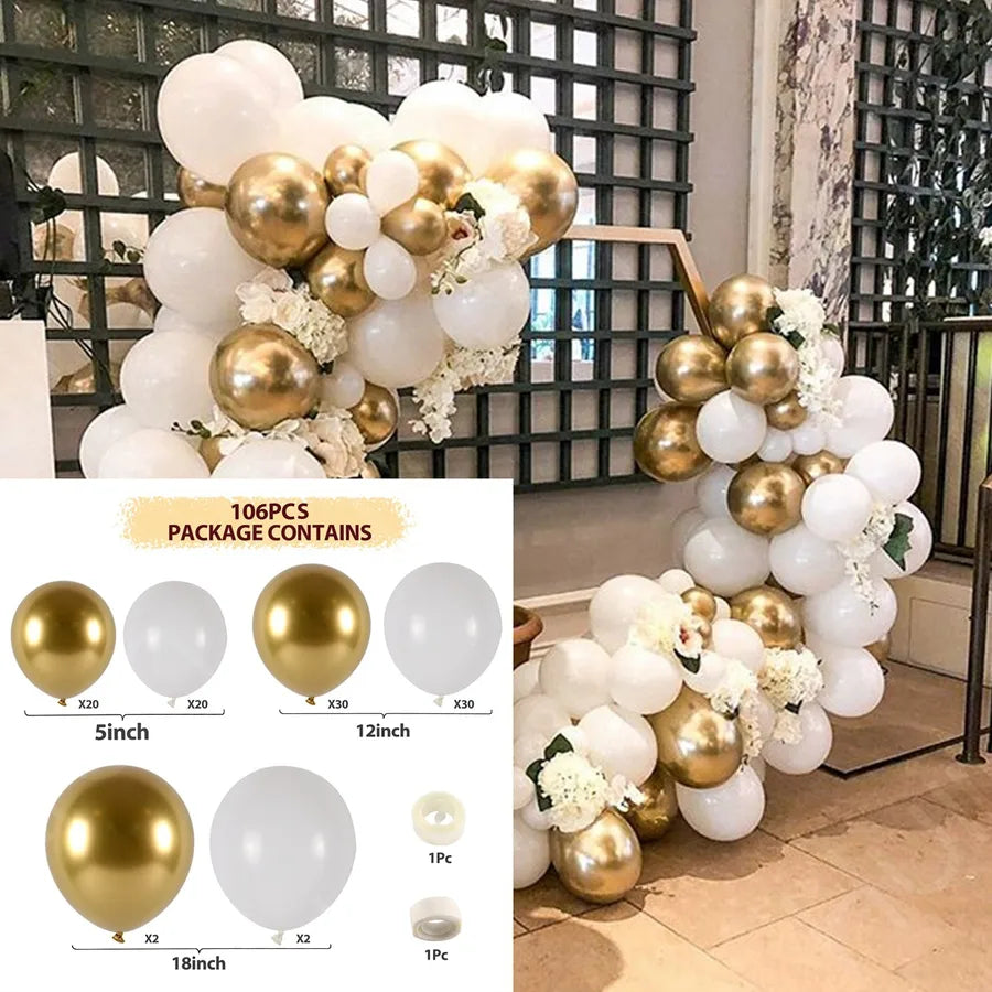 10 Series Birthday Party Decoration Balloon Suit Balloon Chain Arch Wedding Wedding Room Scene Arrangement
