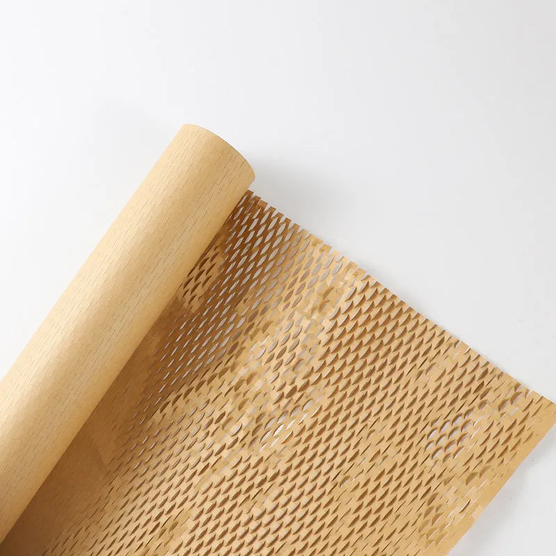 Trendy Honeycomb Paper Mesh Flower Bouquet Artistic Packaging Material Fresh Flowers Gift Wrapping Wholesale Handmade Craft Supplies