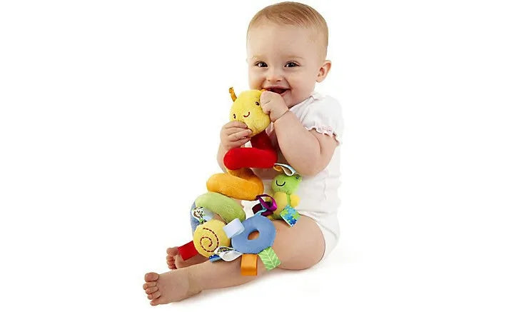 Rattle Bed Bell Colorful Plush Toys