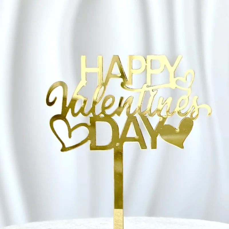 Valentine'S Day Casual Elegant Lady Letter Plastic Holiday Banquet Selfie Cake Decorating Supplies Party Supplies Cake Decorating Supplies 1 Piece