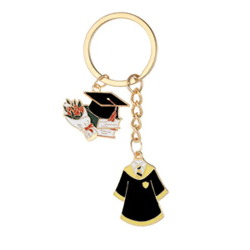 1 Piece Modern Style Simple Style Book Alloy Stamping Stoving Varnish Plating Unisex Screw Clasp Closure Keychain