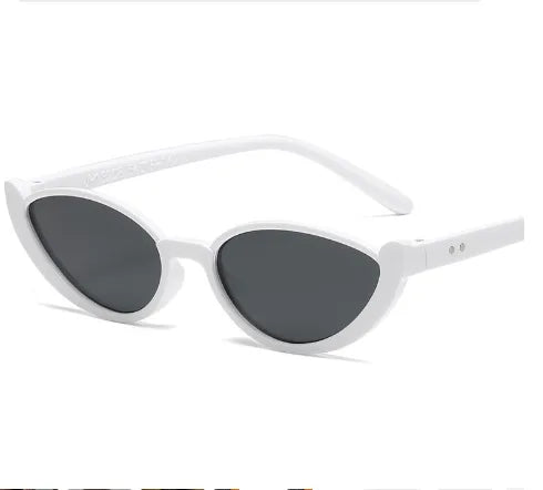 Beach Modern Style Geometric Leopard Ac Cat Eye Full Frame Women's Sunglasses