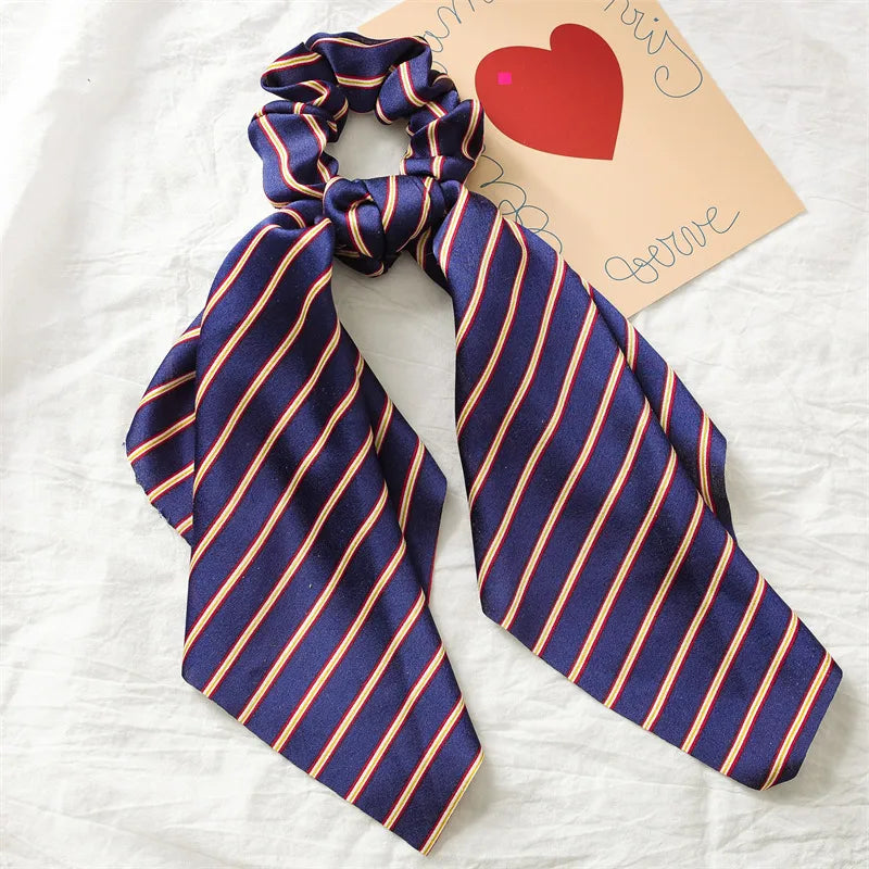 Elegant Lady Women's Stripe Cloth Headwear