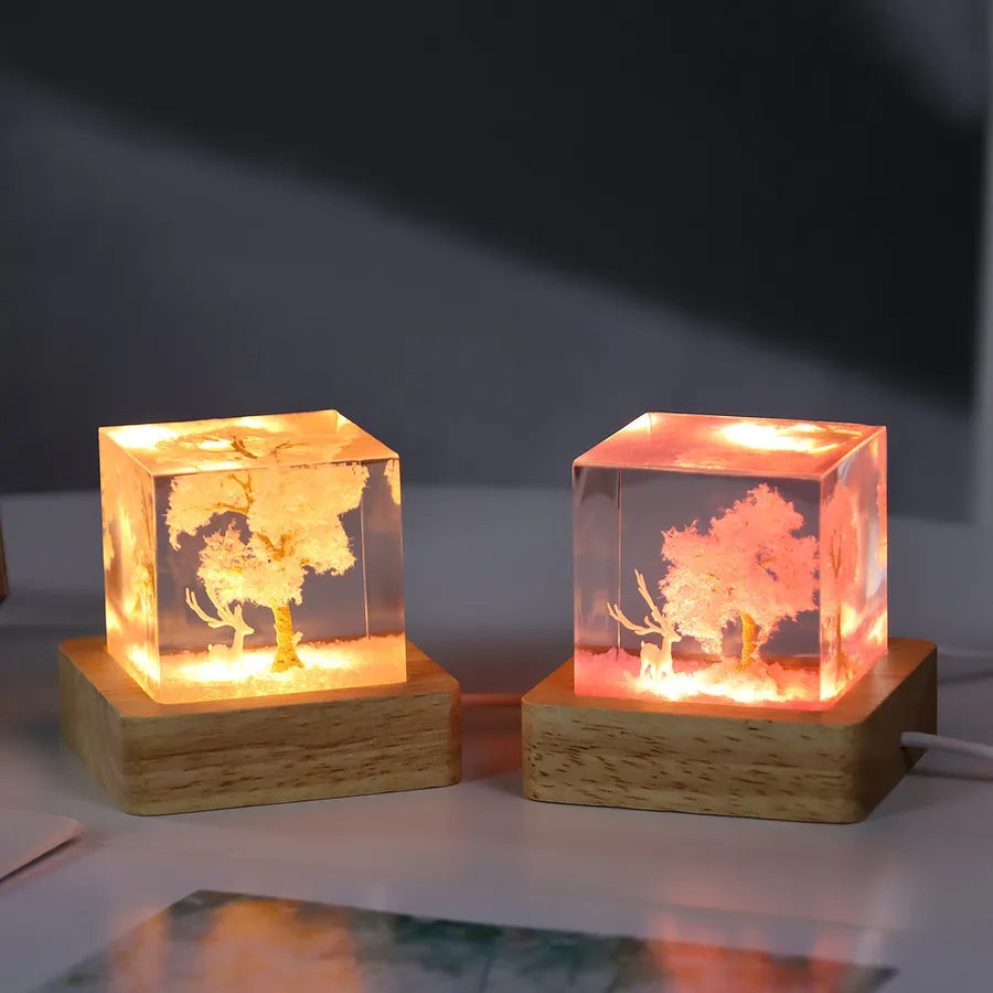 Simple Style Tree Synthetic Resin Ornaments Artificial Decorations