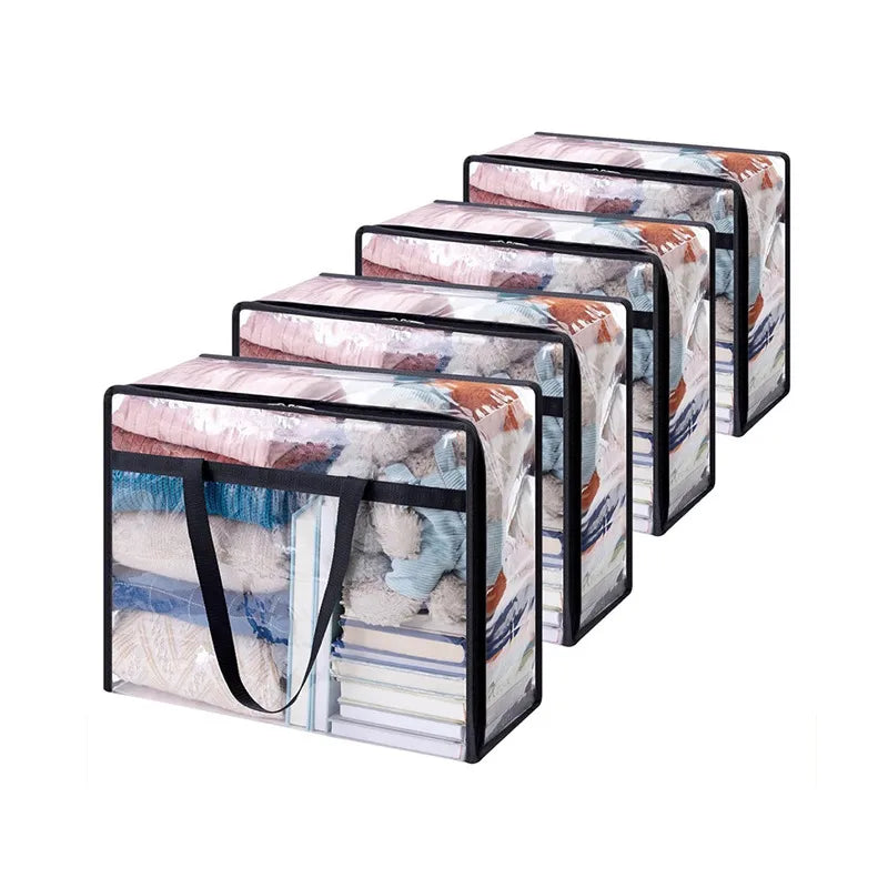 Simple Style Transparent PVC Storage Bag