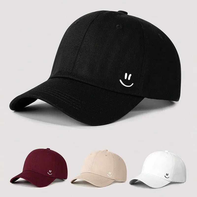 Women's Elegant Lady Solid Color Curved Eaves Baseball Cap
