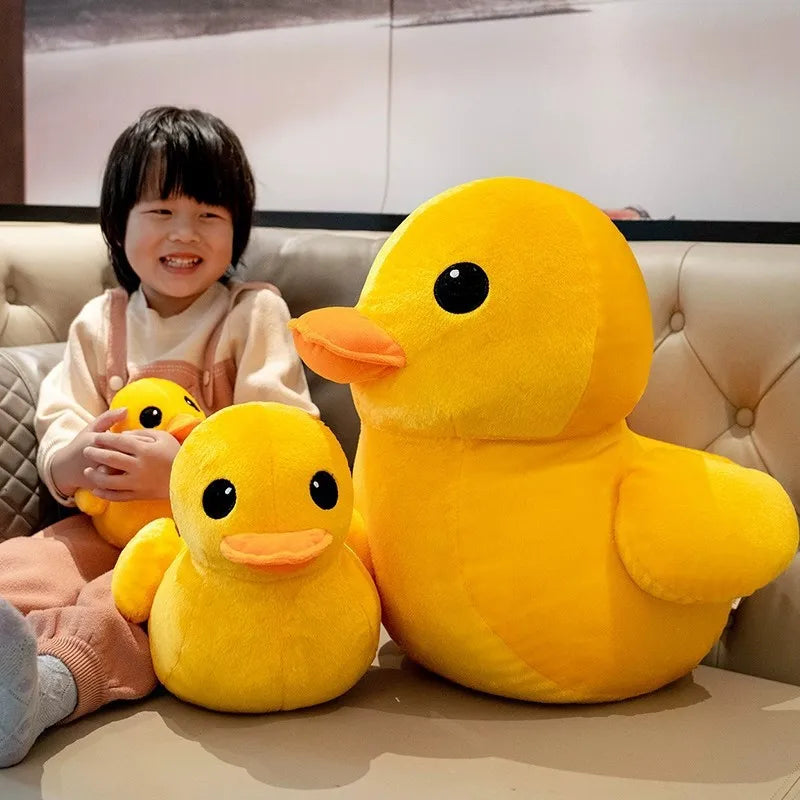 Large Yellow Duck Doll Small Yellow Duck Plush Toy Children's Dolls Soft Stuffed Toys Made Of PP Cotton