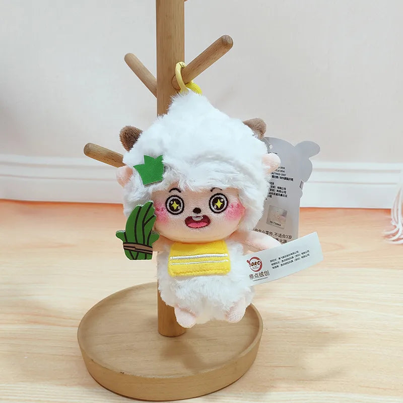 Genuine Pleasant Goat plush toy beautiful sheep doll lazy sheep pillow gift leg clip doll children's toy